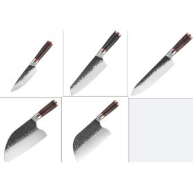 Forged Hammer Pattern Cutting Tool Stainless Steel (Option: Set1)